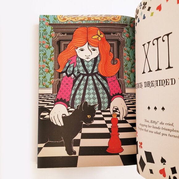 Alice's Adventures in Wonderland MinaLima Edition Illustrated Hardcover Book - Picture 12 of 14